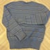 Polo Ralph Lauren Boys Blue Sweater with Horizontal Stripes - Size S(8)