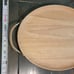 Kate Spade ~ Melrose Ave Wooden Bar Tray Natural Twine-Wrapped Handles