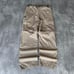 Vintage Y2K Faded Brown Baggy Cargo Skater Cyber Tech Utility Pants