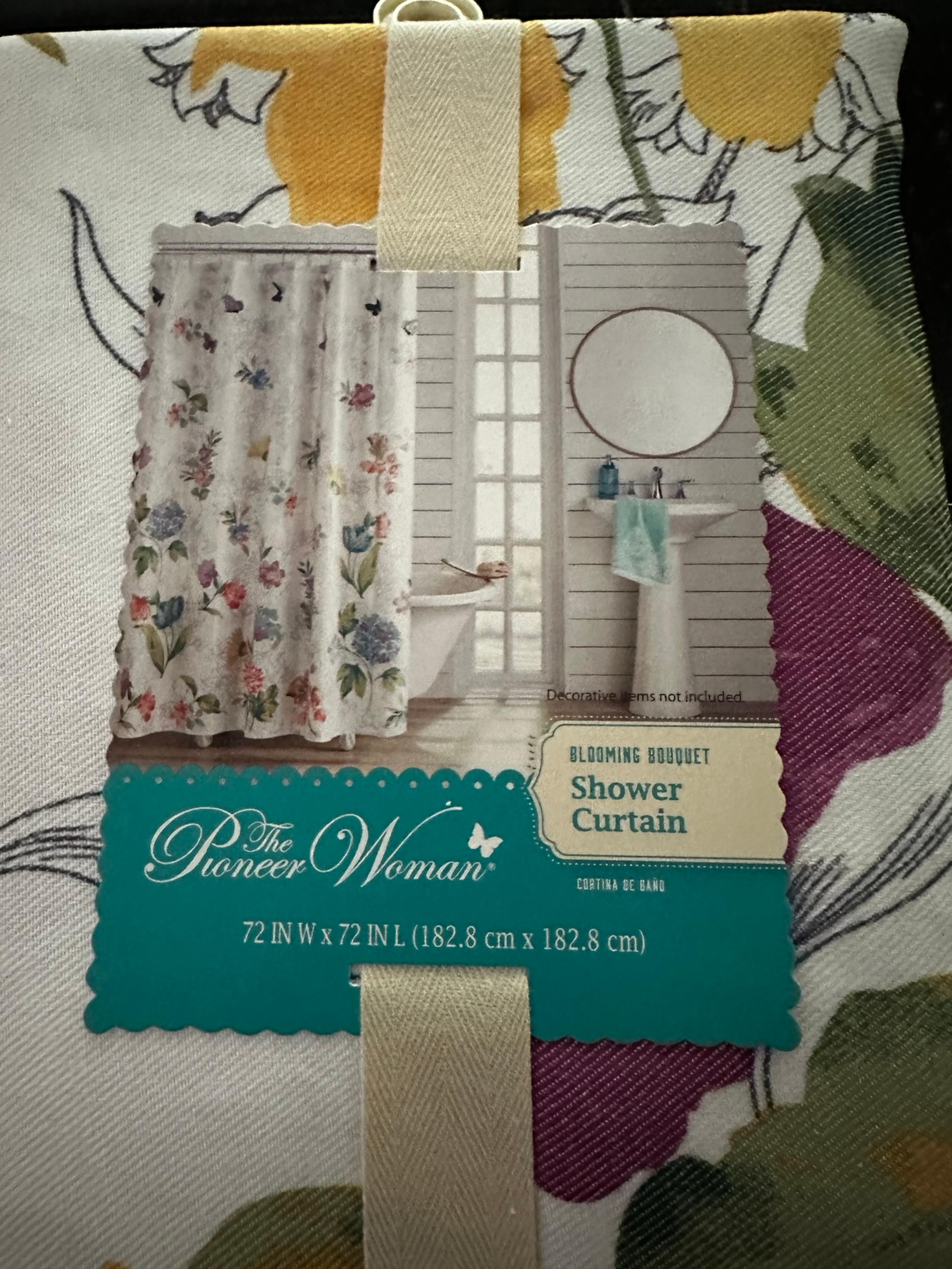 Pioneer Woman shower curtain