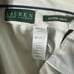Ralph Lauren LRL Dress Pants Mens 38x 28 (38x30) Black Super 100's Pleated