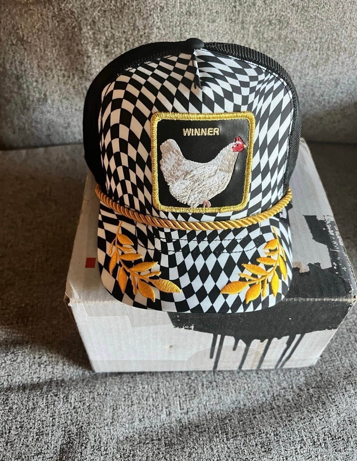 Gorrin Bros Winner Chicken FORMULA 1 Truck Hat Exclusive Drop