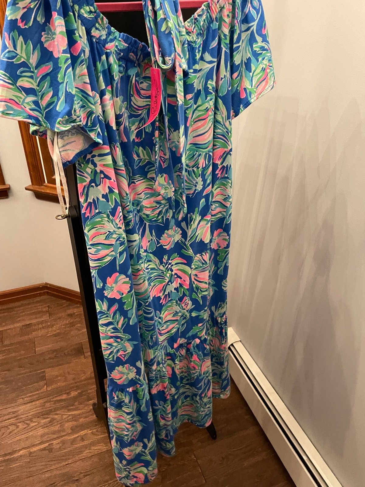 lilly pulitzer nwt xl Merle Off-The-Shoulder Midi Dress