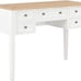 Writing Desk Computer Desk Laptop Table Home Workstation White Wood #M-45750