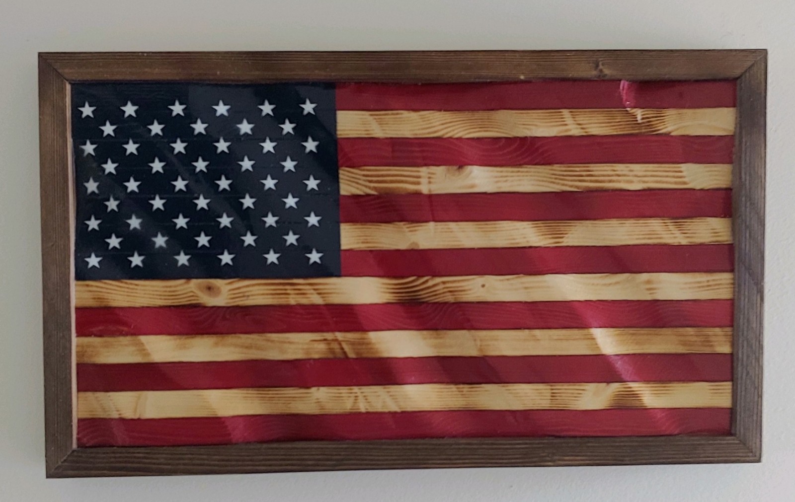 Flag wall art