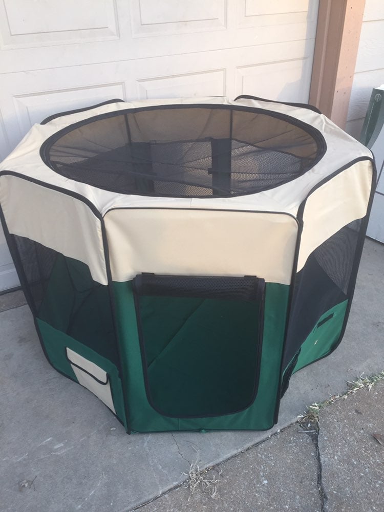 (2) TWO extra Large Outdoor pop-up playpens