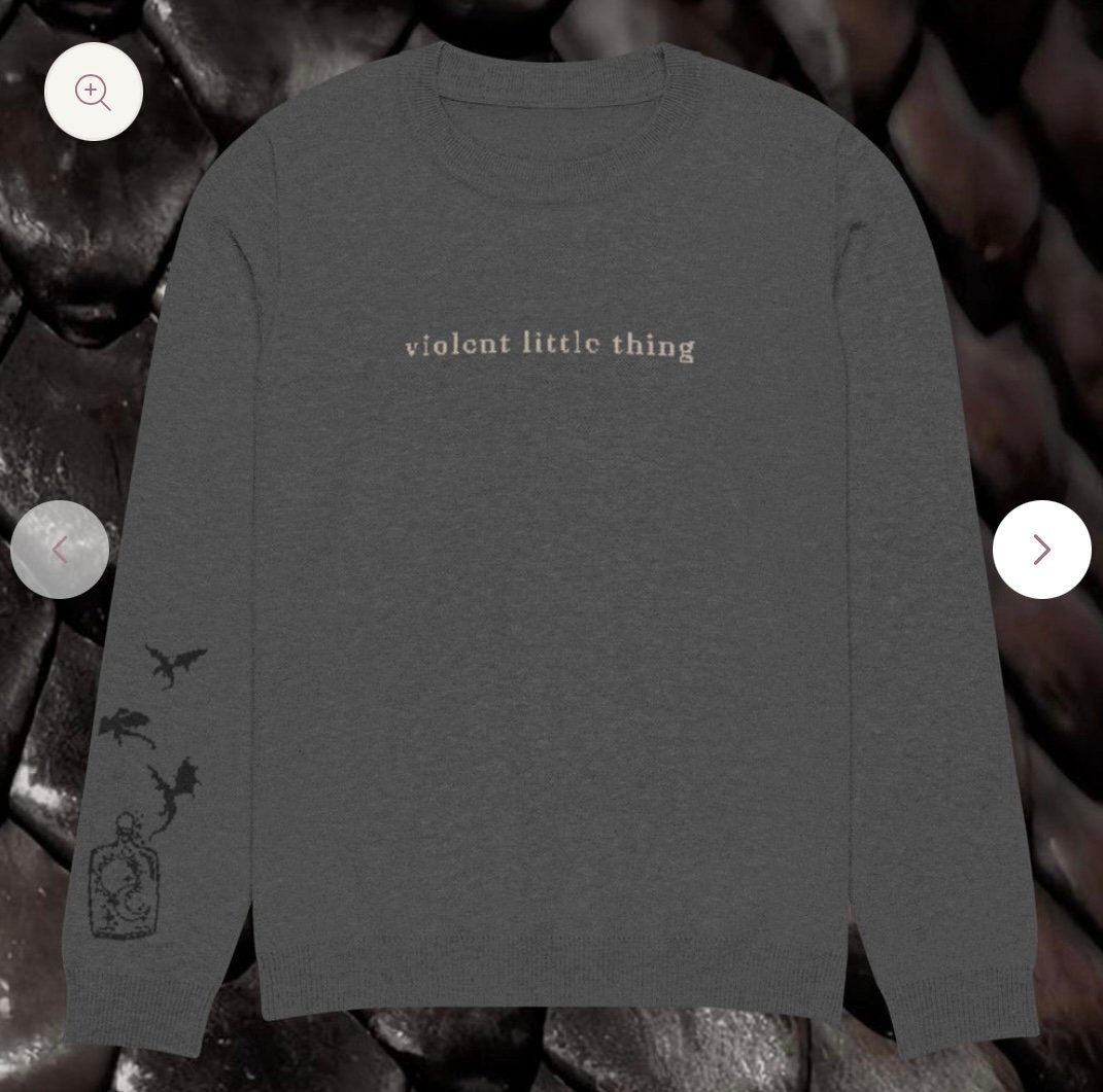 Violent Sorrengail Knit Sweater