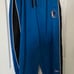 Men's Large Dallas Mavericks Nike Blue Tshirt and Zipway warm up pants set