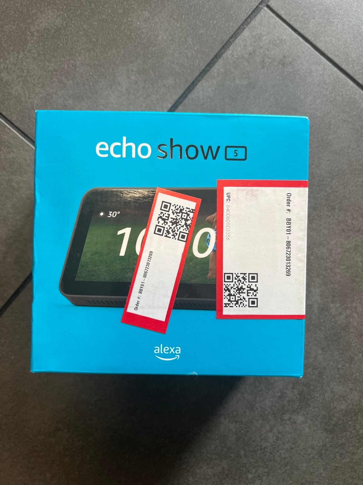NEW Amazon Echo Show 5 Charcoal with Alexa