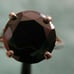 3.54ct 100% NATURAL BLACK DIAMOND RING *CERTIFICATE*F REE DIAMOND TESTER Size 6