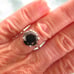 3.54ct 100% NATURAL BLACK DIAMOND RING *CERTIFICATE*F REE DIAMOND TESTER Size 6