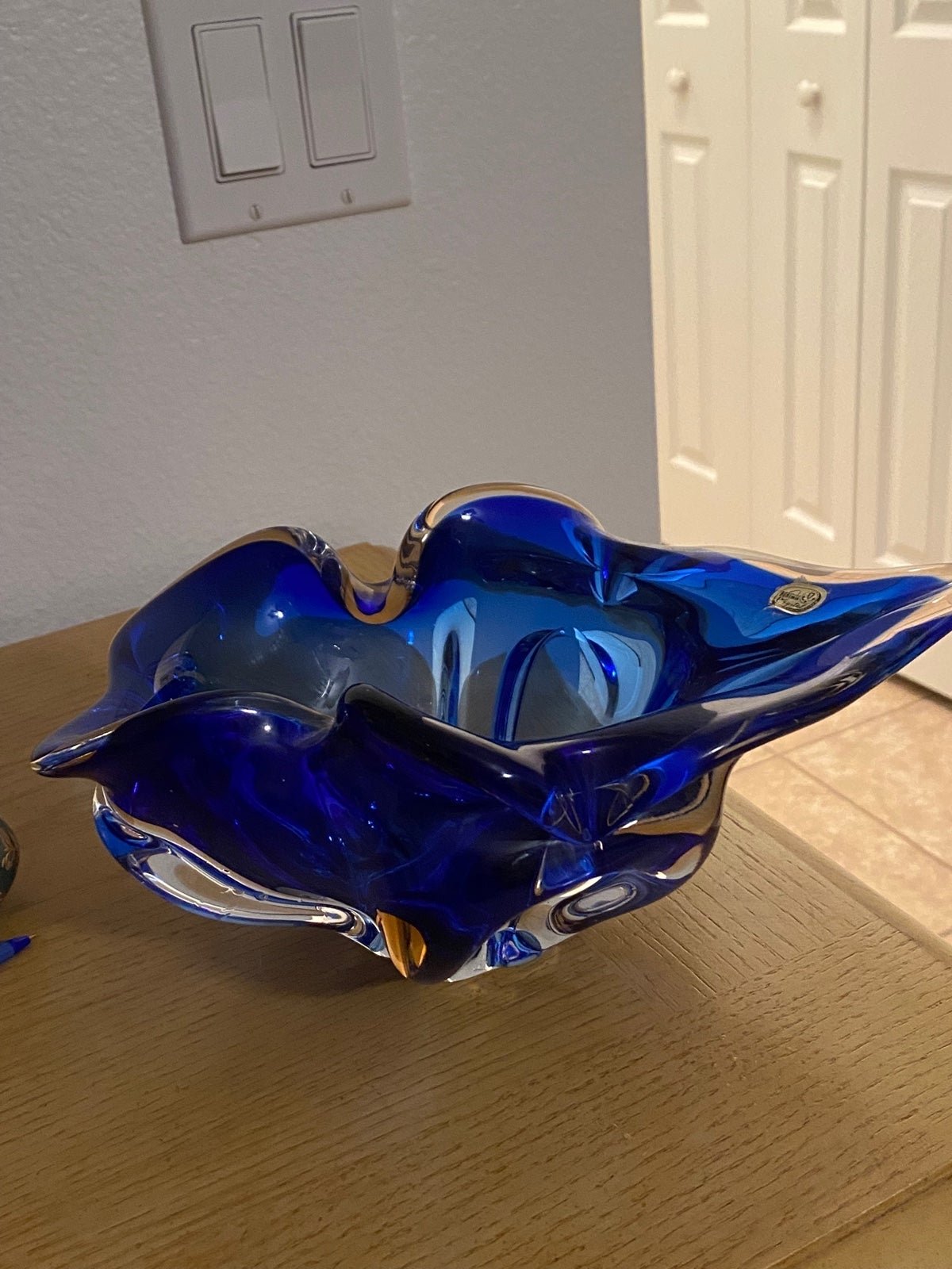 Czech republic Bohemia crystal bowl