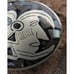 Vintage Alpaca Silver Mayan/Peruvian Abalone Inlay Belt Buckle