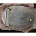 Vintage Alpaca Silver Mayan/Peruvian Abalone Inlay Belt Buckle