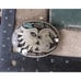 Vintage Alpaca Silver Mayan/Peruvian Abalone Inlay Belt Buckle