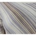 White House Black Market Gray Tan Metallic Asymmetrical Hem Top Small Boat Neck
