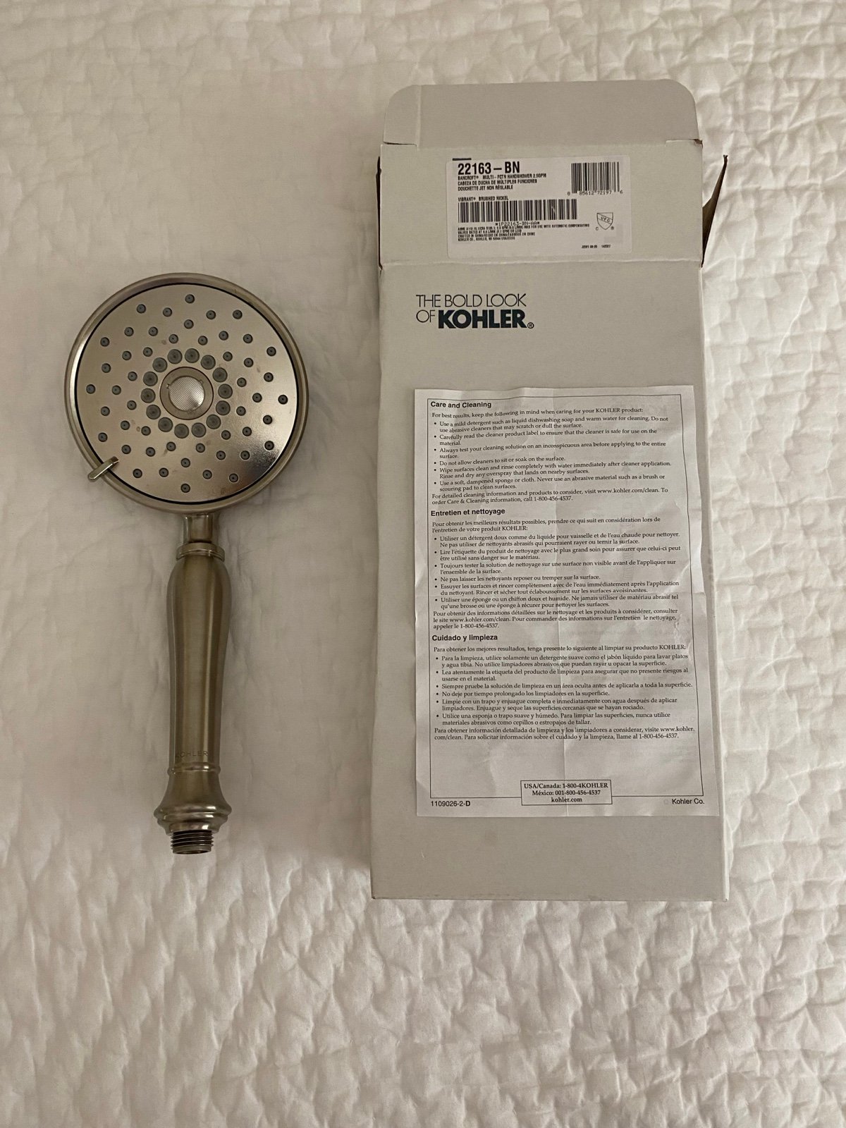 Kohler Handheld Shower & Hose