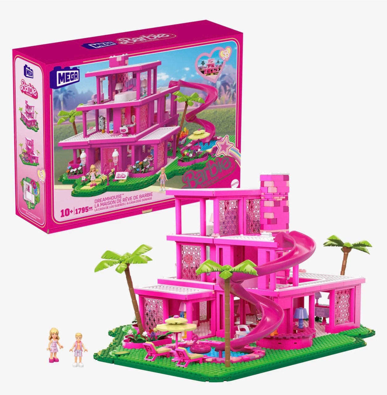 MEGA Barbie The Movie Replica DreamHouse Building Kit