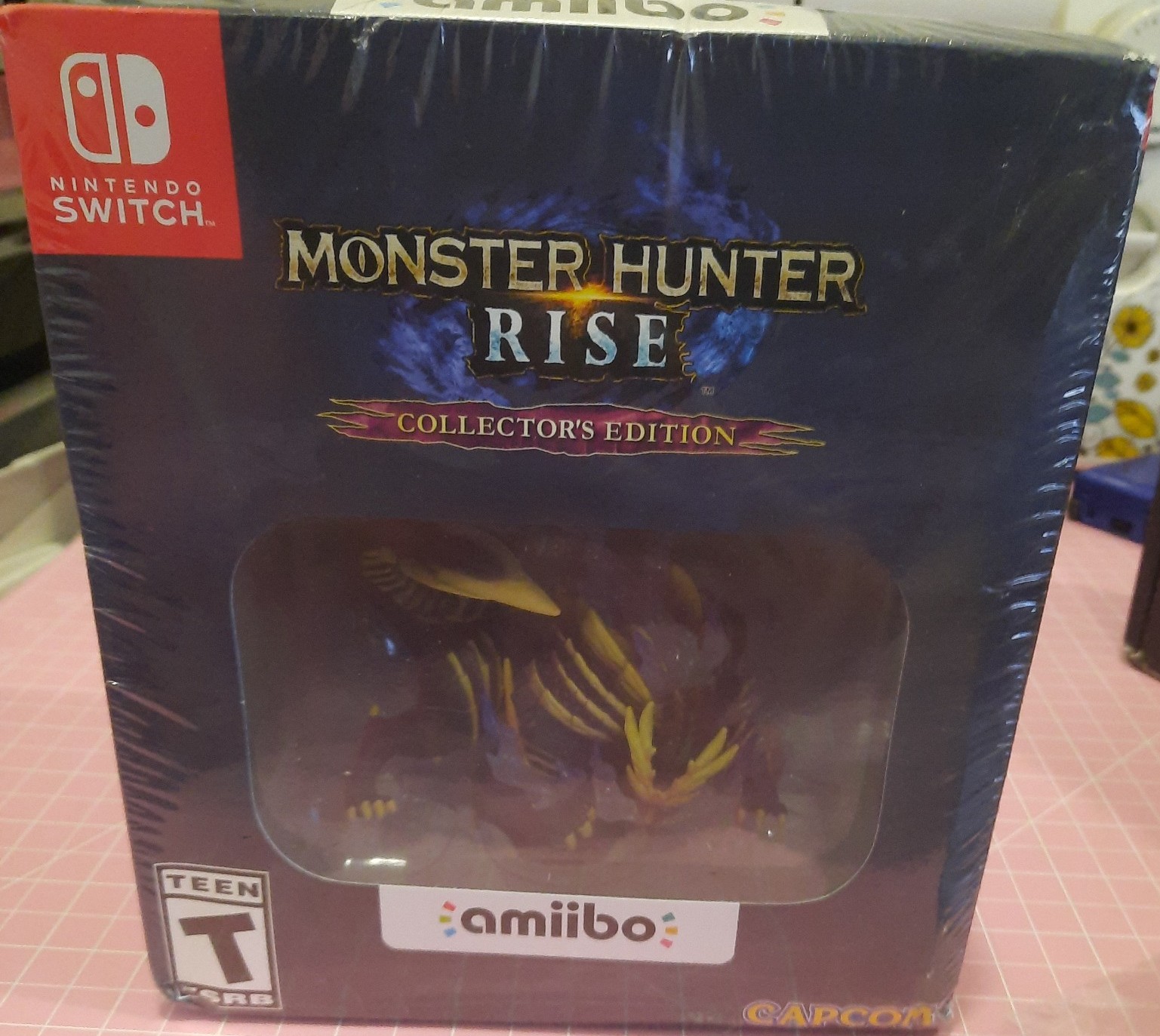BRAND NEW!!!monster hunter rise amiibo for Nintendo switch