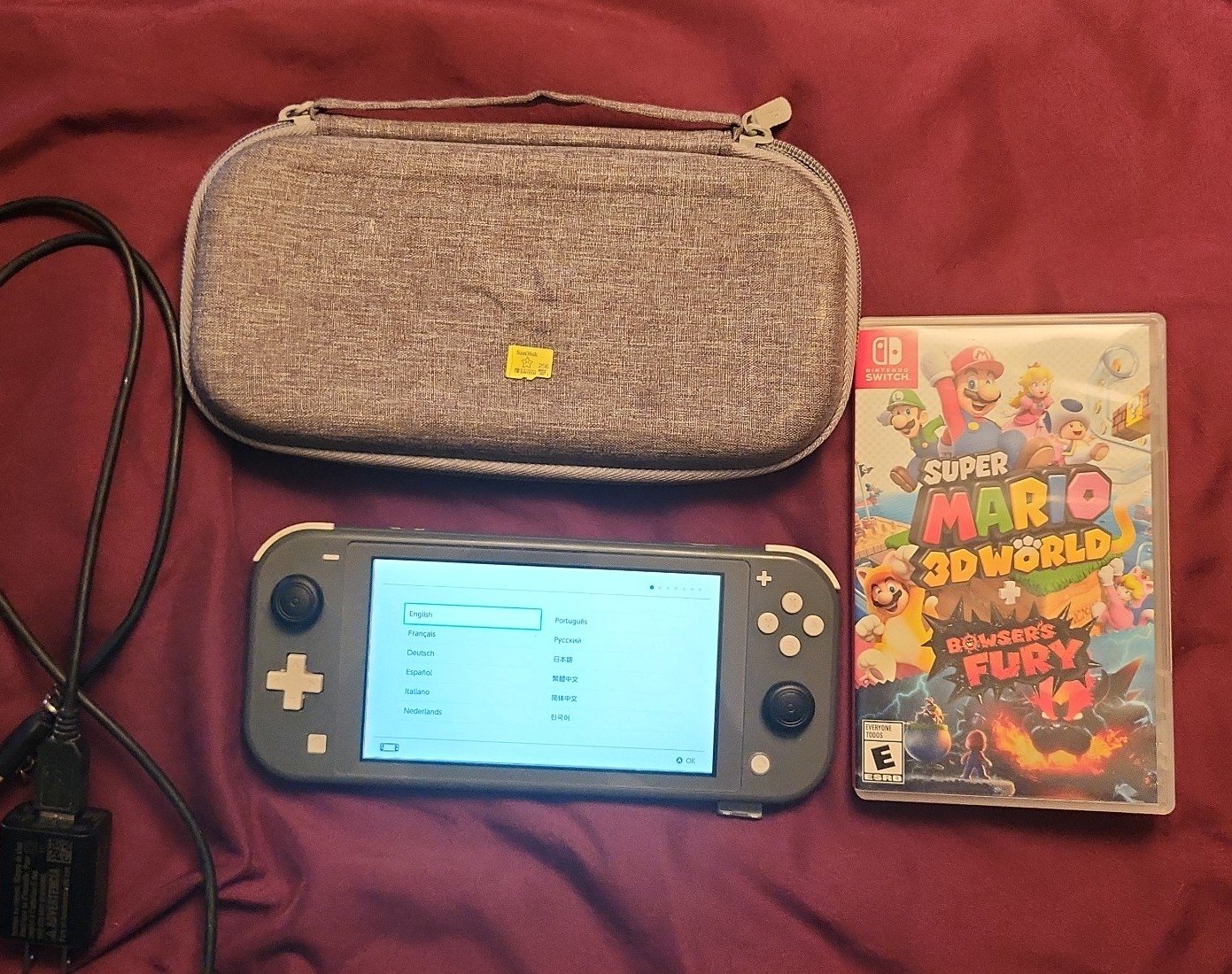 Nintendo Switch Lite and accessories
