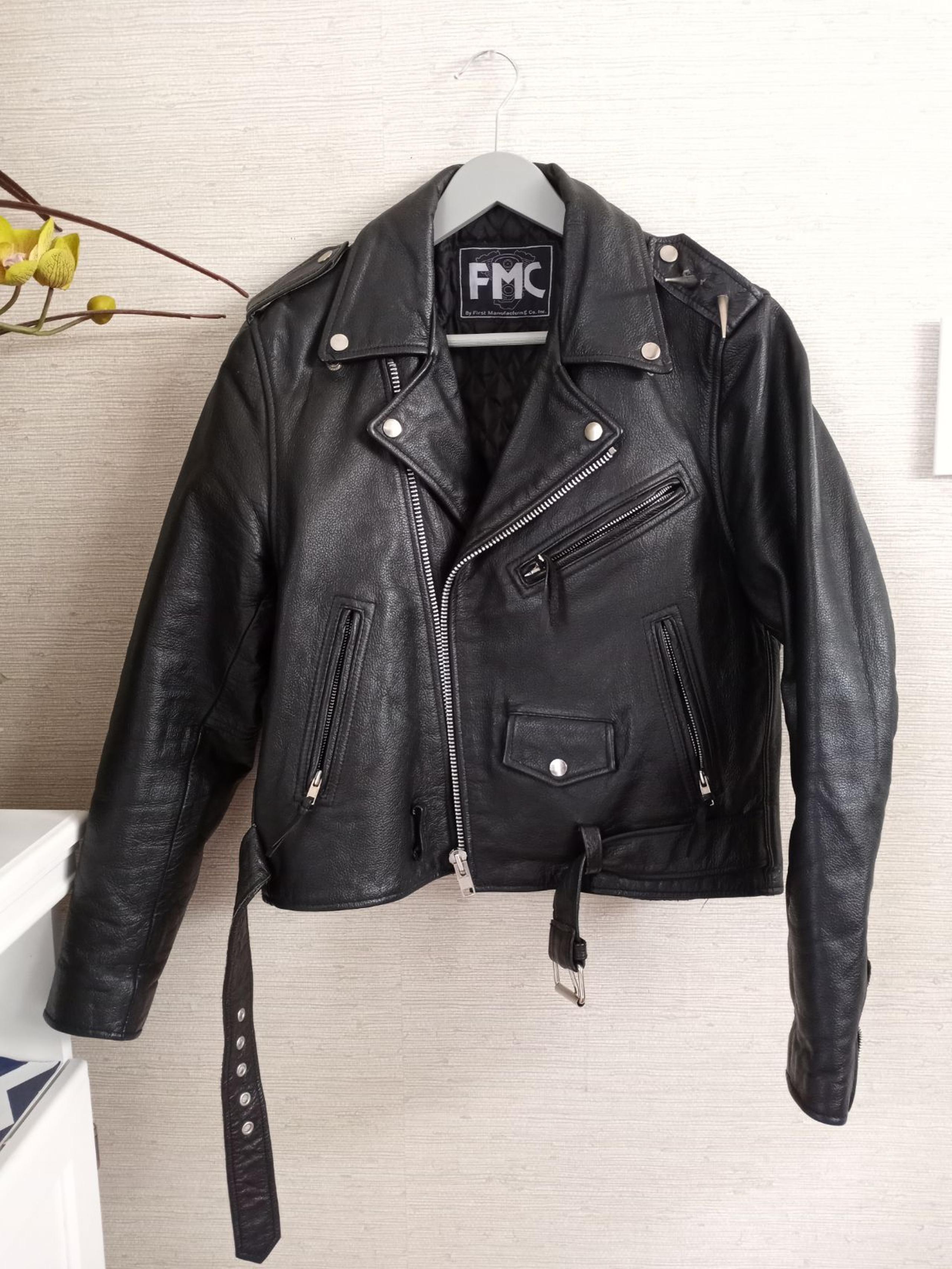 Men's First Manufacturing Co. Leather Ja