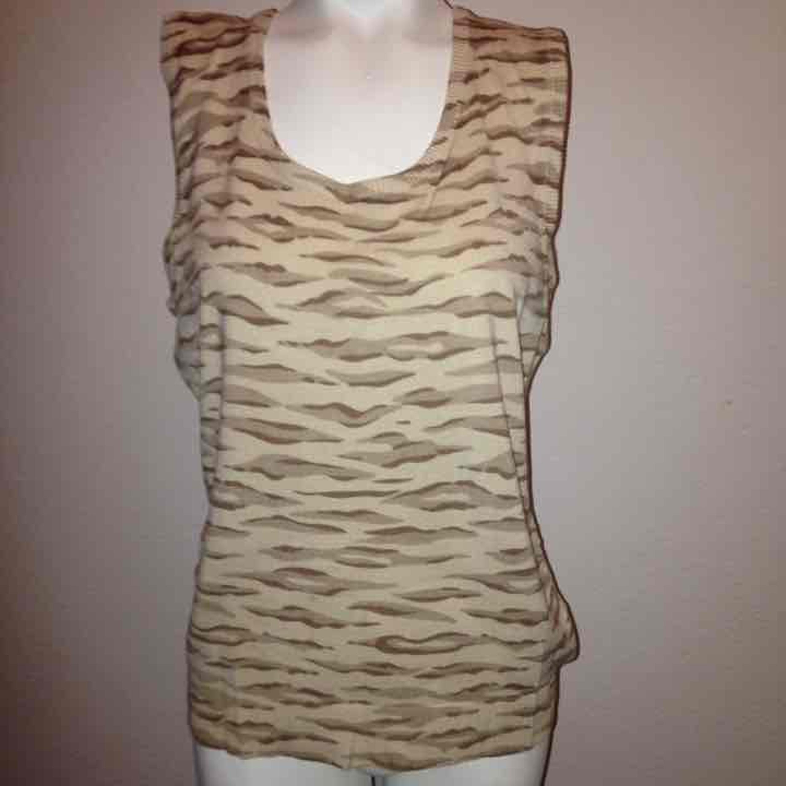 Karen Kane animal print tank