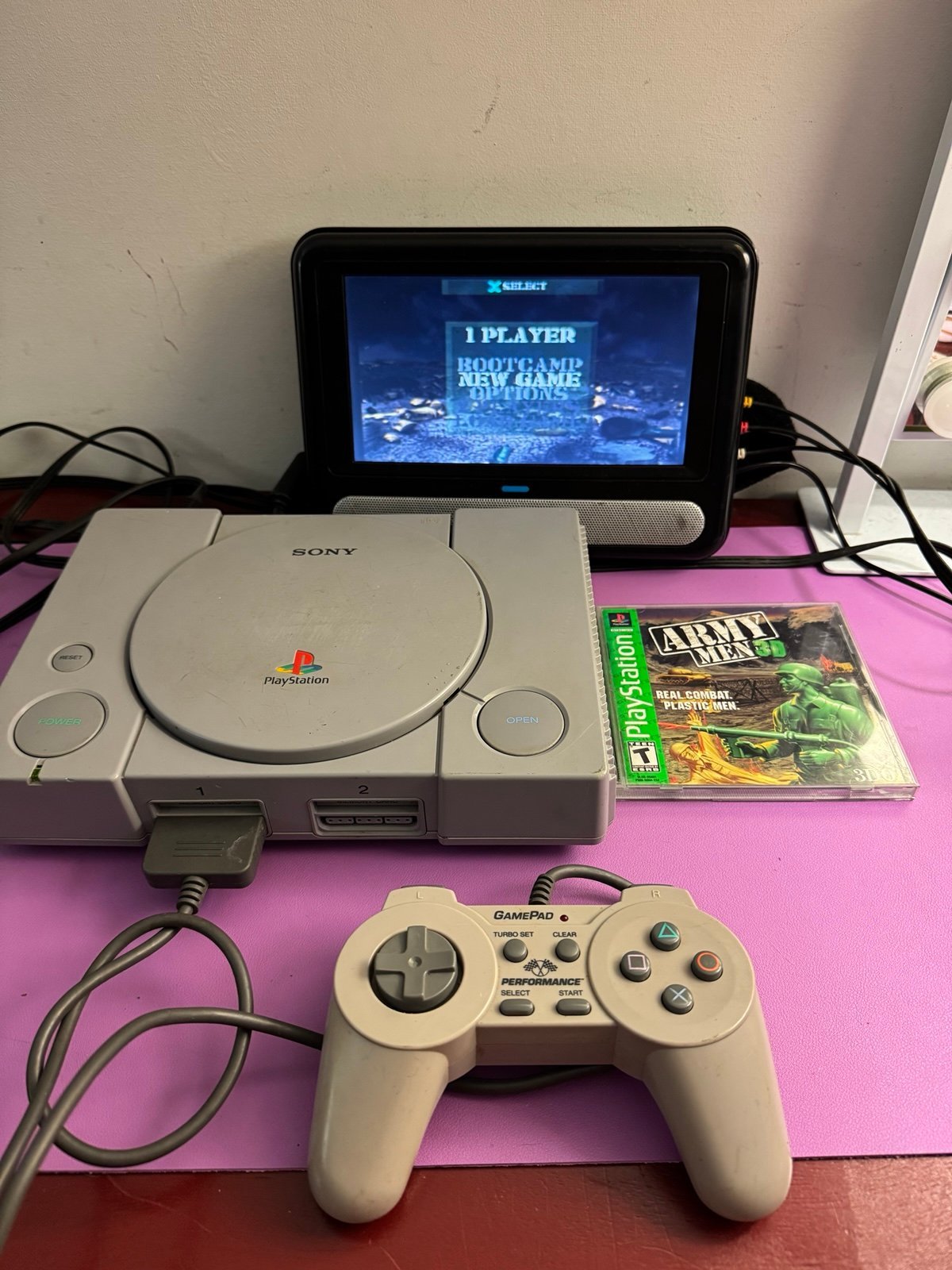 playstation1 console