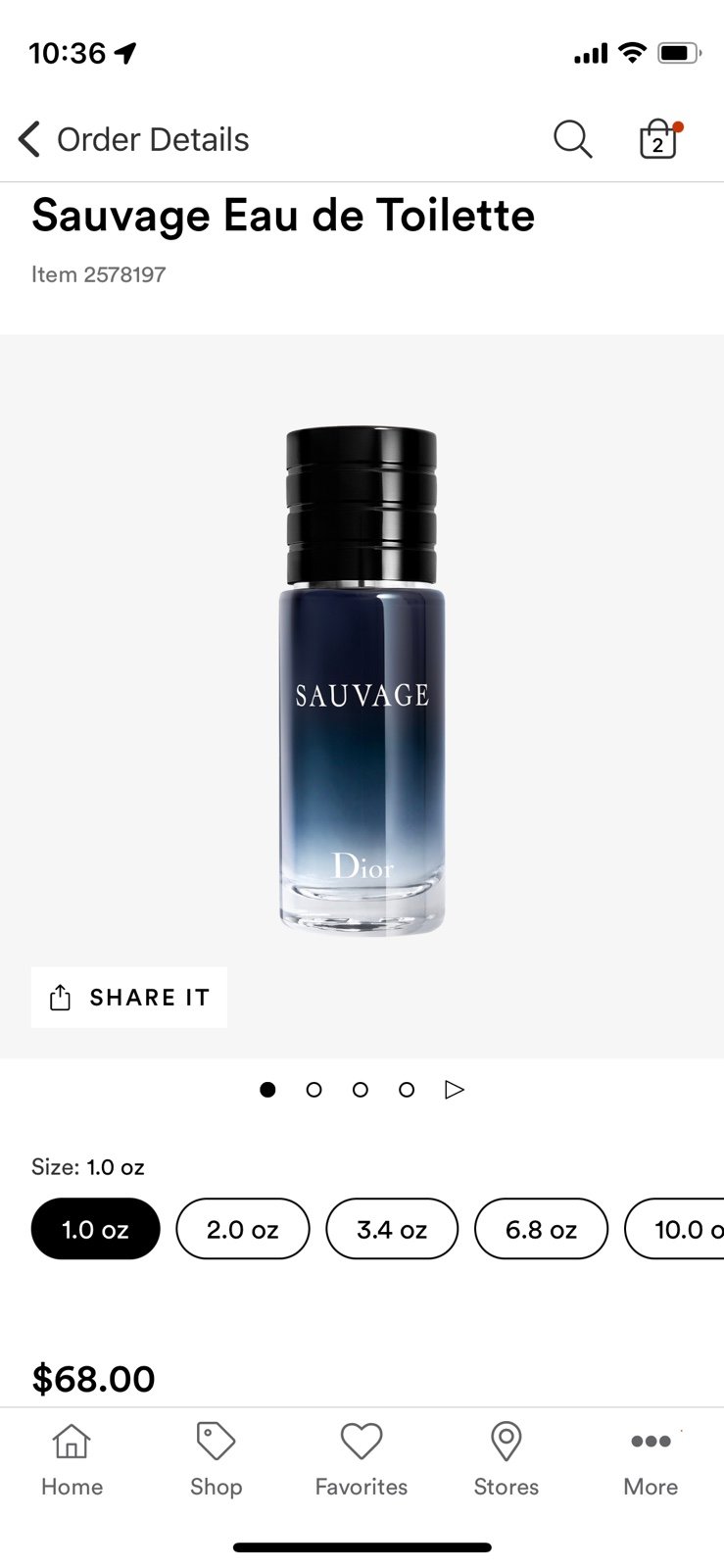 Dior sauvage