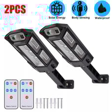 99000000LM LED Solar Wall Light Road Street Lamp