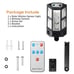 99000000LM LED Solar Wall Light Road Street Lamp