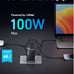 Anker Prime 100W USB C Charger, Anker GaN Wall Charger, 3-Port Compact Fast PPS