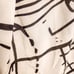 Shantell Martin x SUNO White Graphic 100% Silk Tie Waist Artsy Mini Dress Sz XL