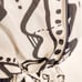 Shantell Martin x SUNO White Graphic 100% Silk Tie Waist Artsy Mini Dress Sz XL