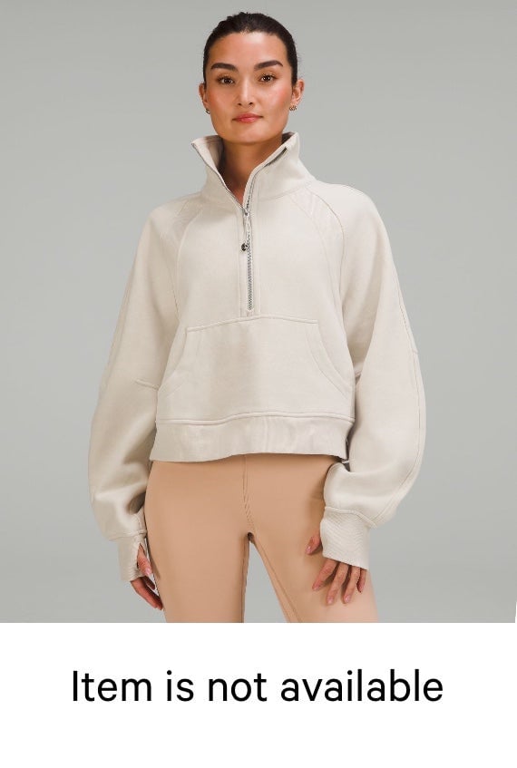 lululemon scuba half zip