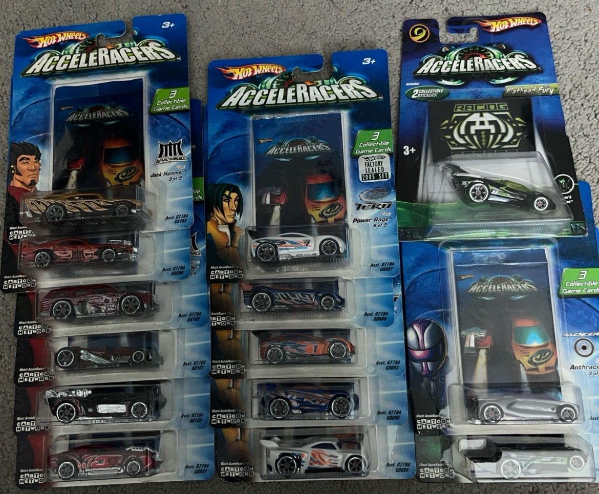 Acceleracers Hot Wheels Lot