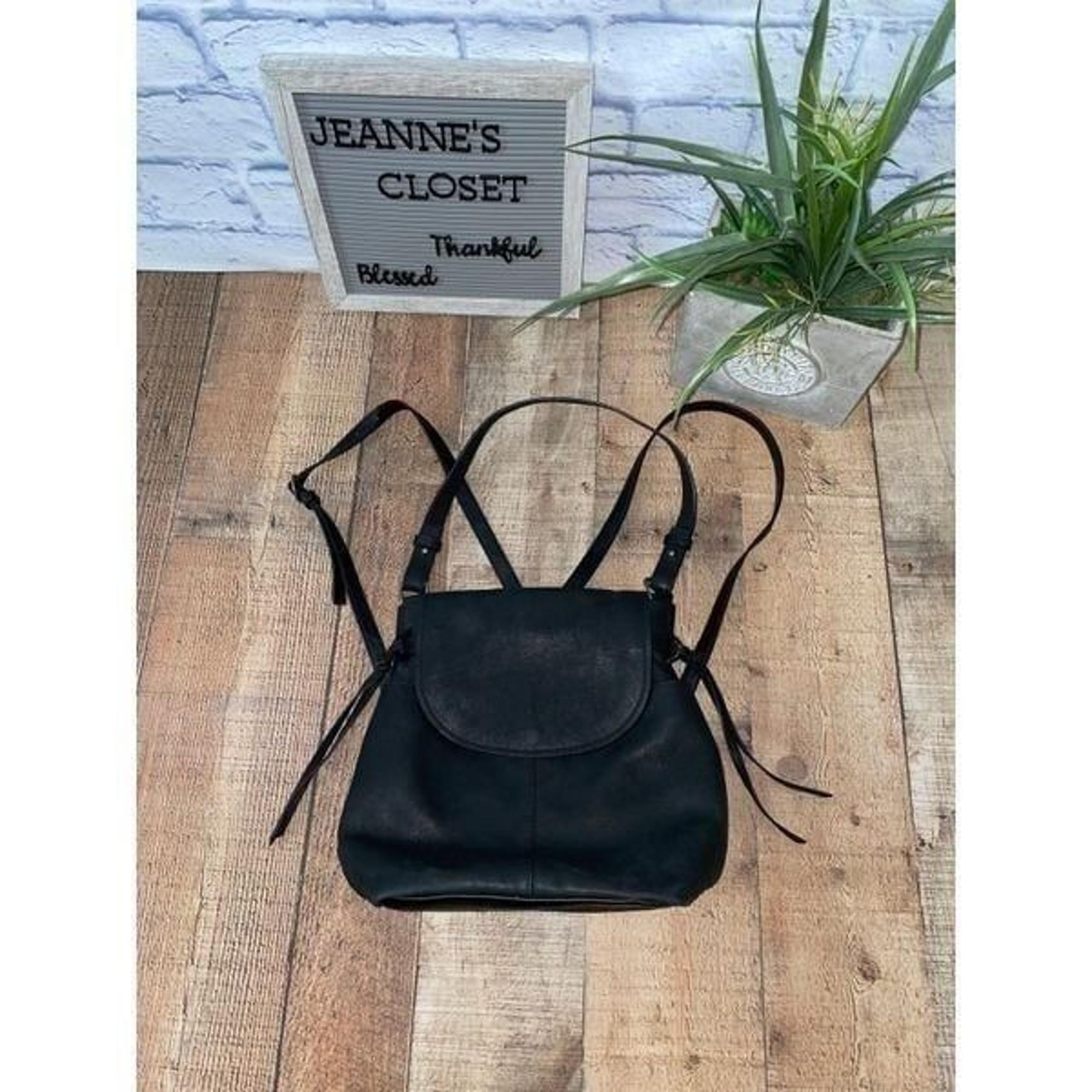 LUCKY BRAND AERY LEATHER BACKPACK