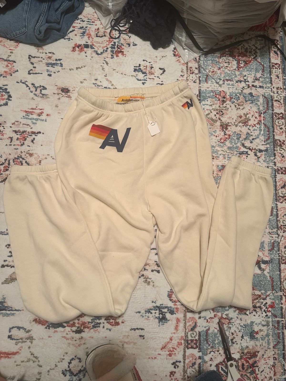 Aviator nation logo Sweatpants NWT