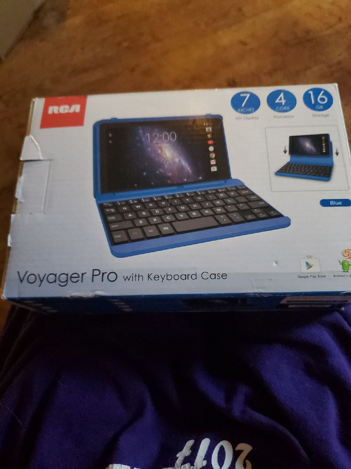 RCA Voyager pro with keyboard case
