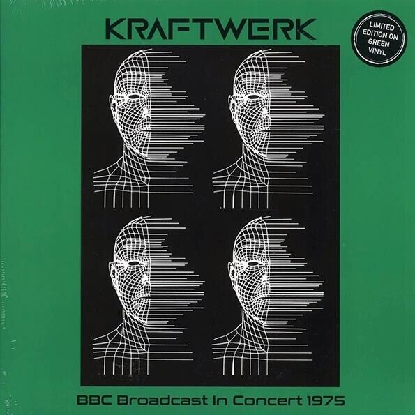 Kraftwerk - BBC Broadcast In Concert 1975 Green Vinyl Limited Edition Live LP