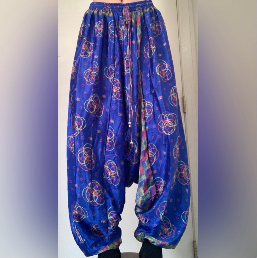 Flower Of Life Hippie Trousers