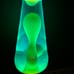 Vintage Aqua Blue LAVA LITE Lamp