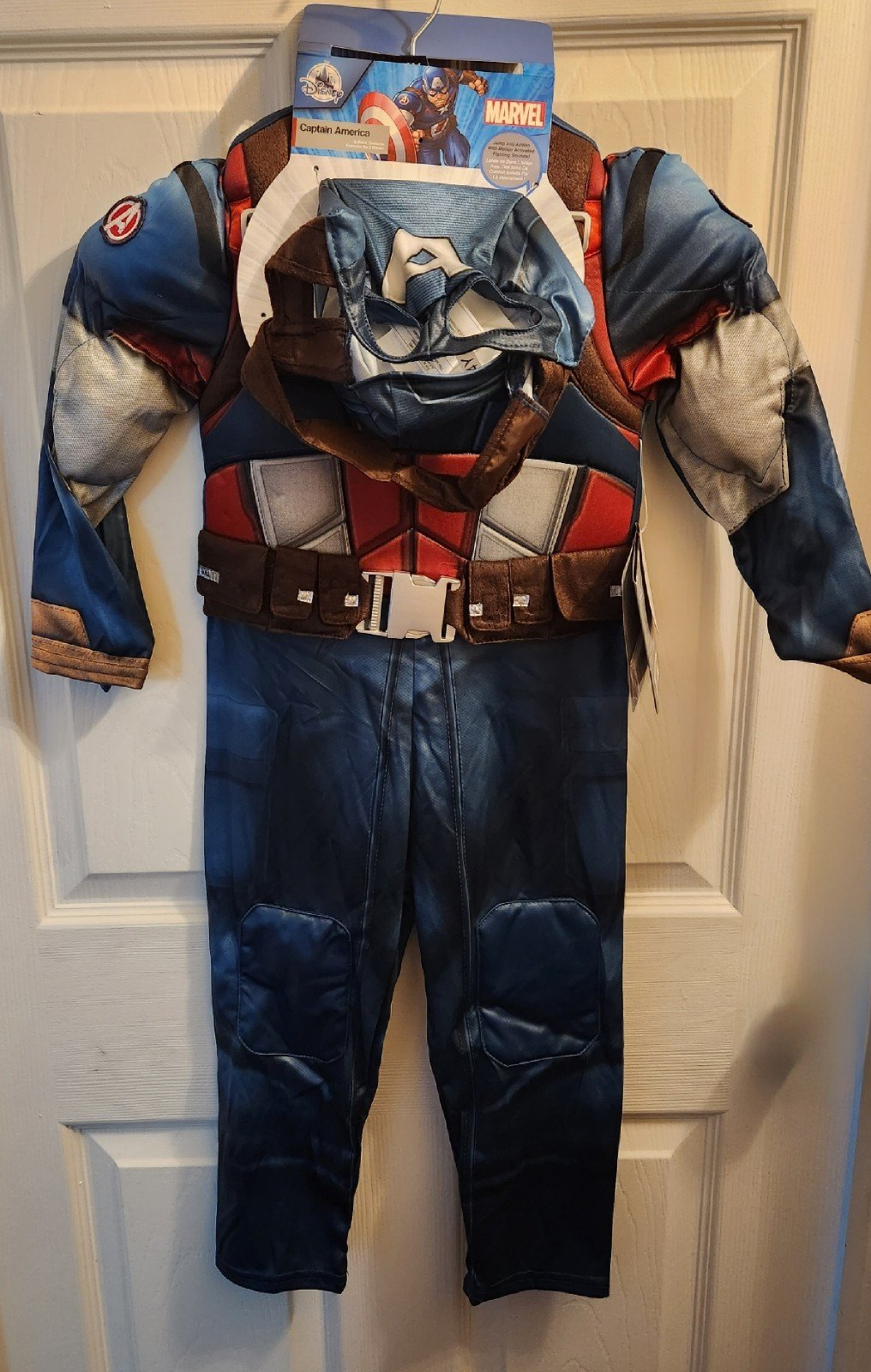 Disney Captain America Parks Exclusive Halloween Costume NWT