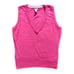 American Eagle Pink V-Neck Sweater Vest Preppy Academia Size Medium