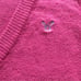 American Eagle Pink V-Neck Sweater Vest Preppy Academia Size Medium