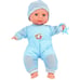 Click N' Play Realistic 12 Baby Boy Doll with Removable Blue Outfit and Hat