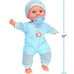 Click N' Play Realistic 12 Baby Boy Doll with Removable Blue Outfit and Hat