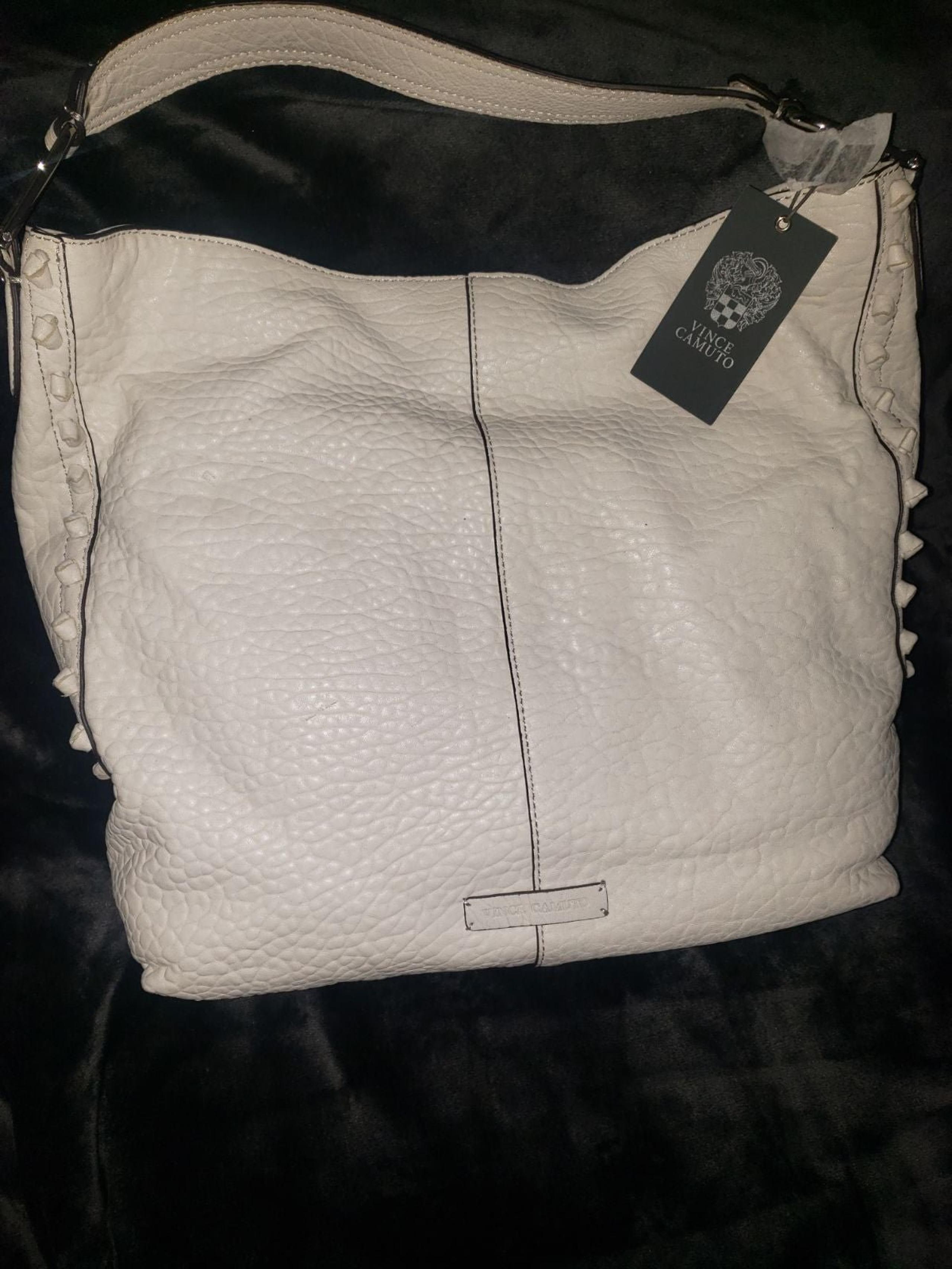 New Vince Camuto Axmin Leather hobo