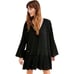 NWT Free People Can't Help It Plisse mini dress black pleated size Small