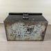 Vintage Militray Ammo Create Locker Box Black TS-GPM-14 Stamp
