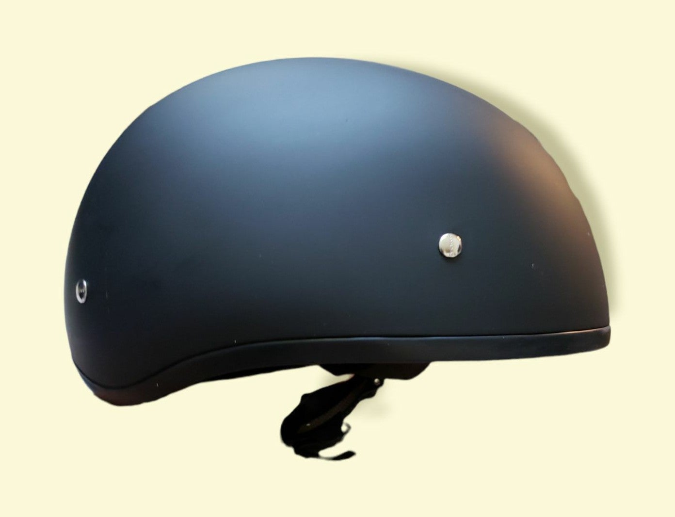 Daytona Helmets Unisex Half Skull Cap Motorcycle Helmet – DOT Approved  Large